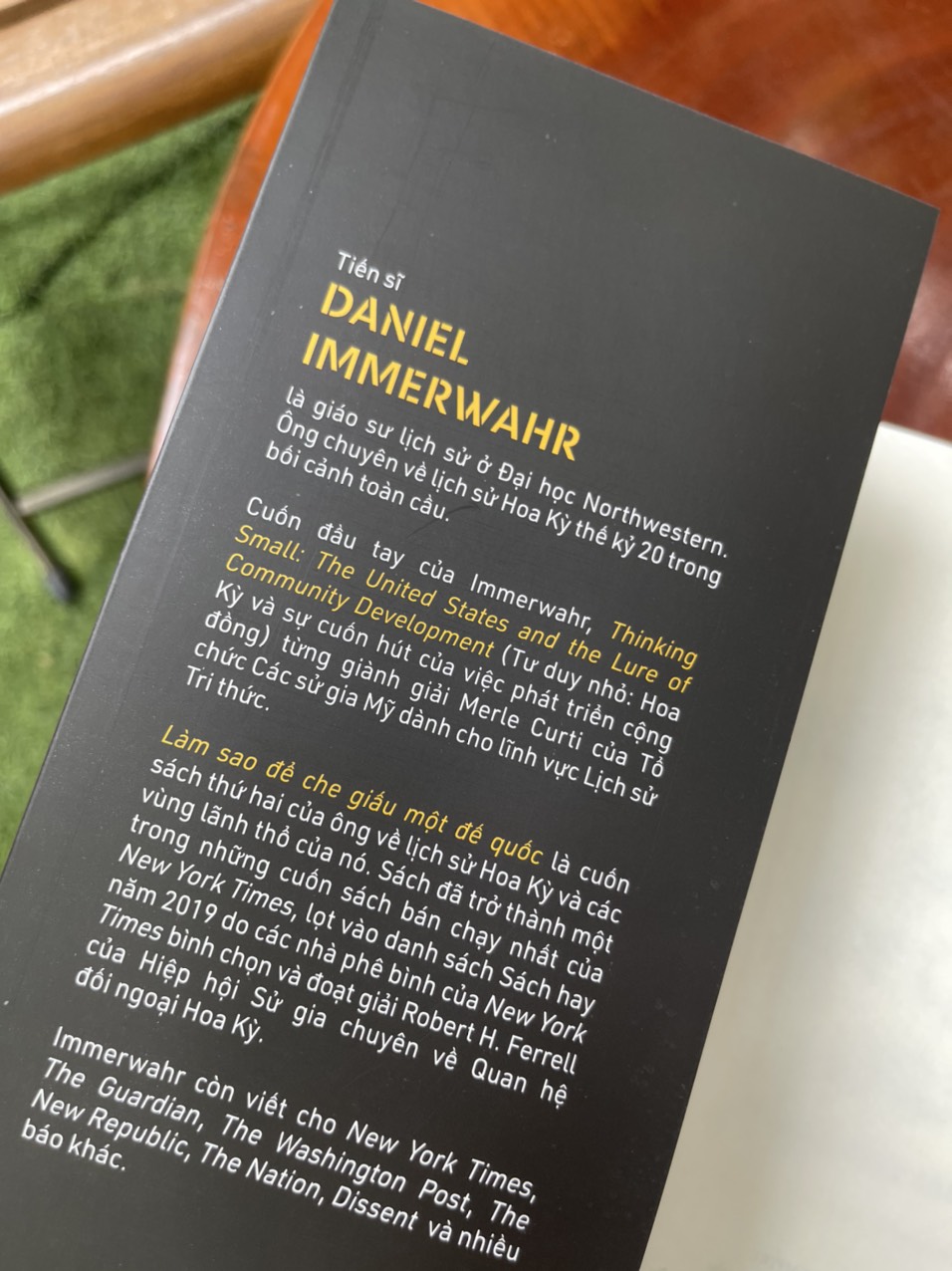Lịch sử Đại Hoa Kỳ - LÀM SAO ĐỂ CHE GIẤU MỘT ĐẾ QUỐC - HOW TO HIDE AN EMPIRE – Daniel Immerwahr - Trần Trọng Hải Minh dịch - Nhã Nam – NXB Thế Giới