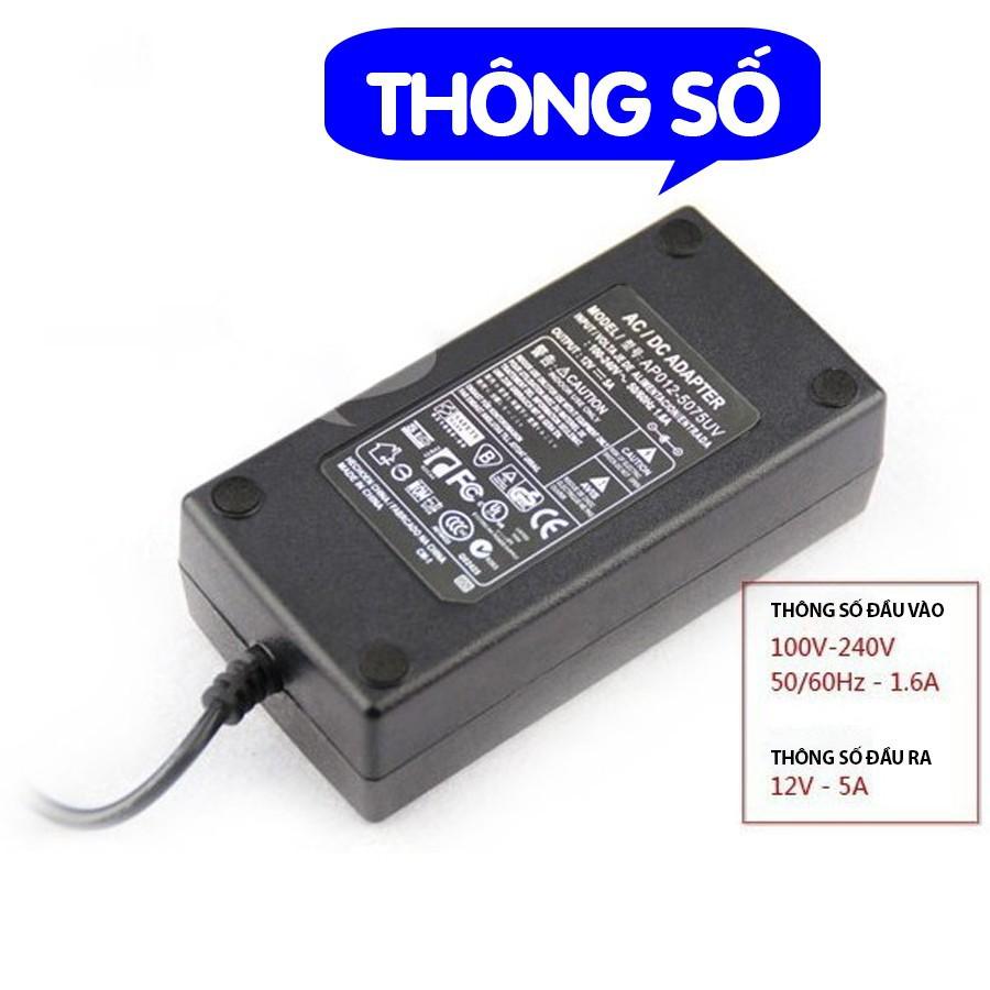 Bộ Adapter chuyển điện điện 220V Sang 12V - Bộ chuyển tẩu sạc xe dùng Cho Máy Bơm, Máy Hút Bụi Ô Tô Xe Hơi FEMARI