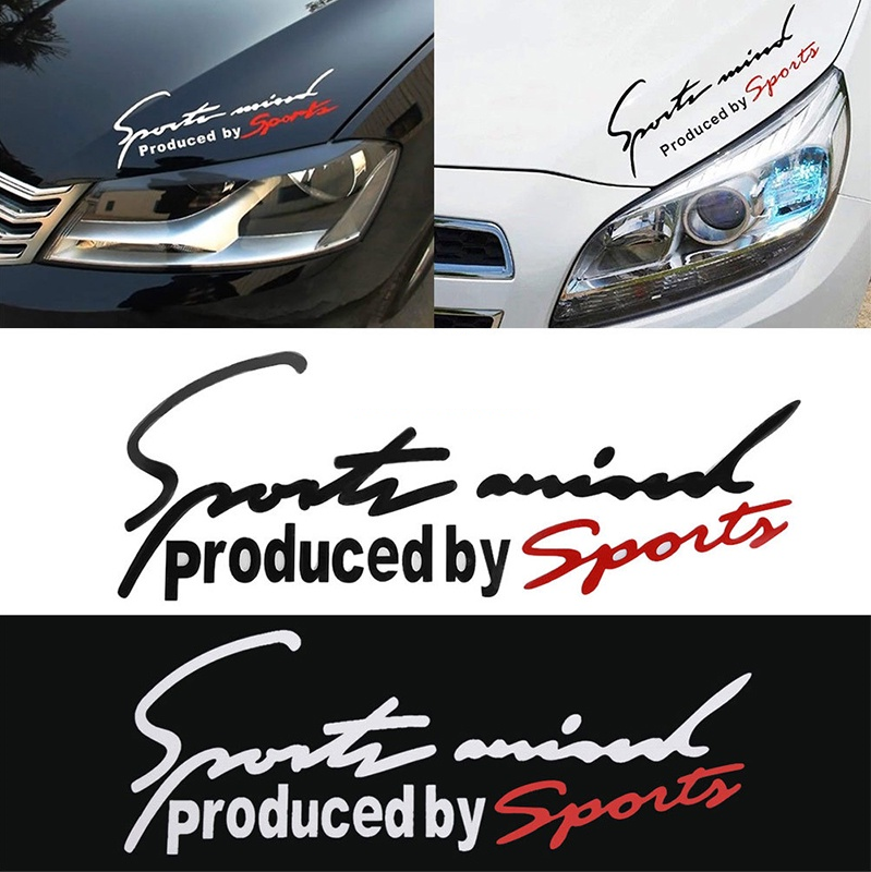 Tem dán decan Sport mind prodeced by Sports xe hơi ô tô - Chính hãng