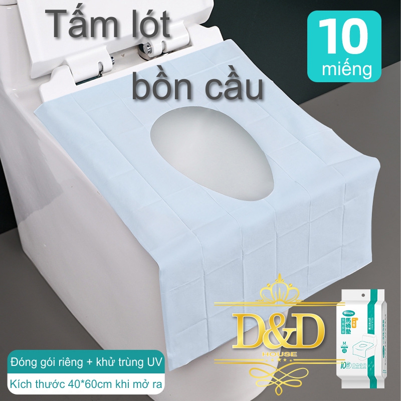 Tấm lót, miếng lót bồn cầu vệ sinh WHIKON dùng một lần tiện lợi