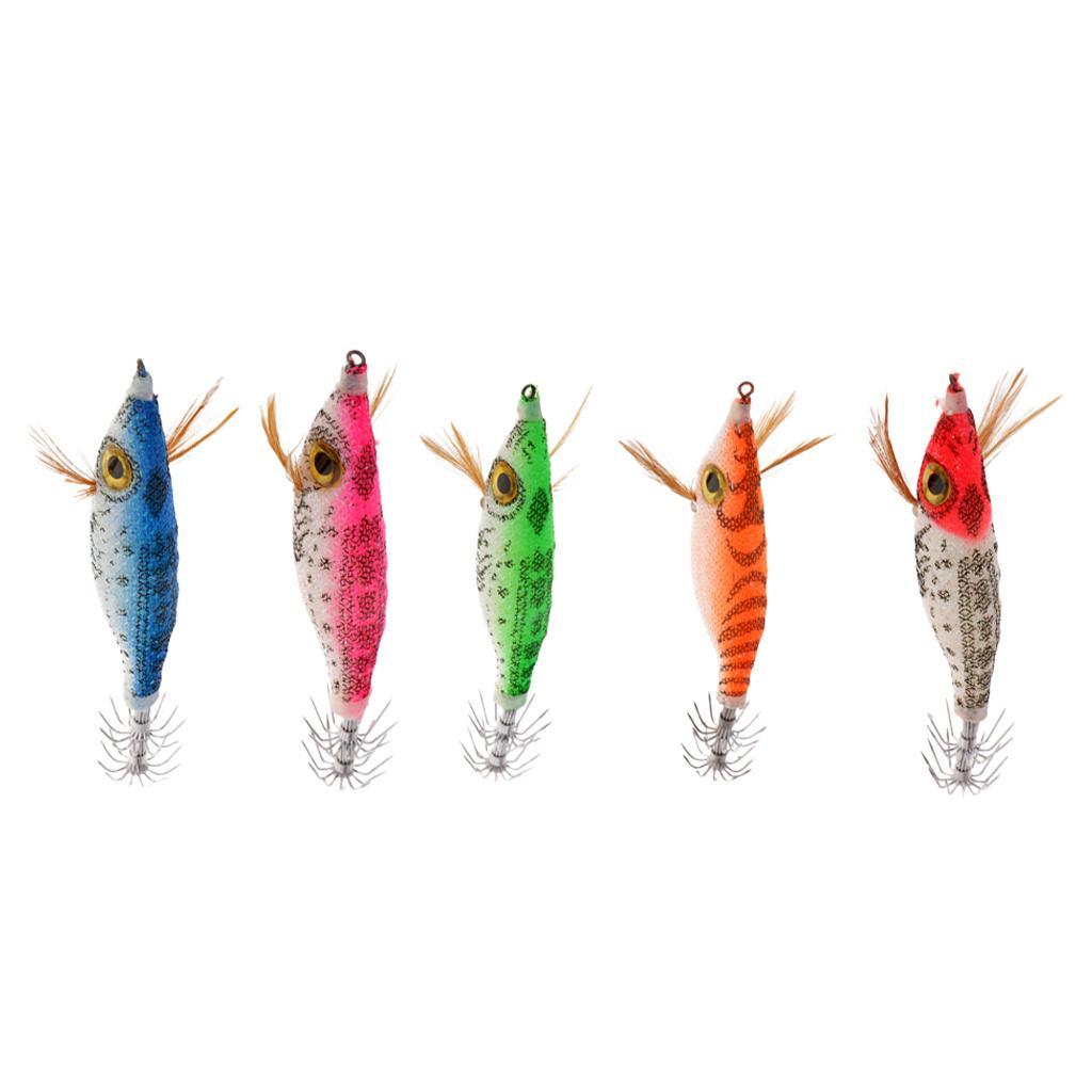 Artificial Shrimp Fishing Lures Sea Fishing Squid Jigs Hook Baits Fishhook Saltwater