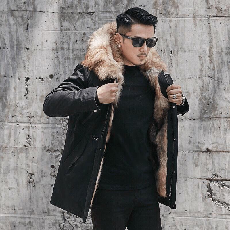 Áo khoác kaki nam lót lông cực ấm cho mùa đông giá rét , thời trang phong cách lịch lãm VINA 1HIT