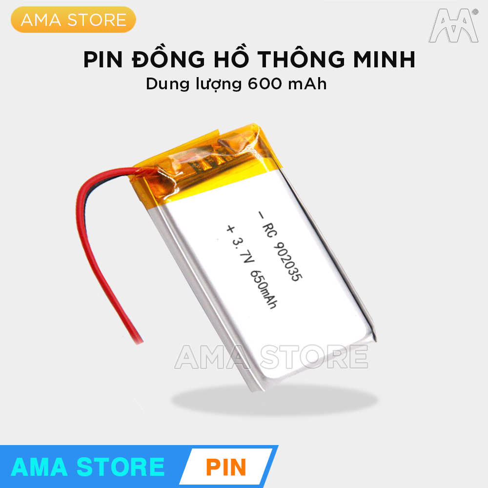 Pin Đồng hồ Thông minh Dung lượng 600mAh dành cho Y85 Hàng nhập khẩu