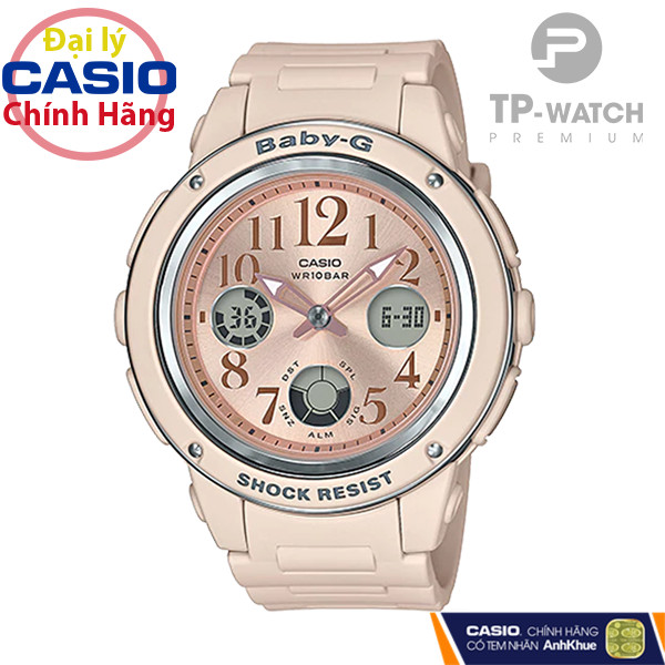 Đồng Hồ Nữ Casio Baby-G BGA-150CP-4BDR Pastel Beach Dây Nhựa