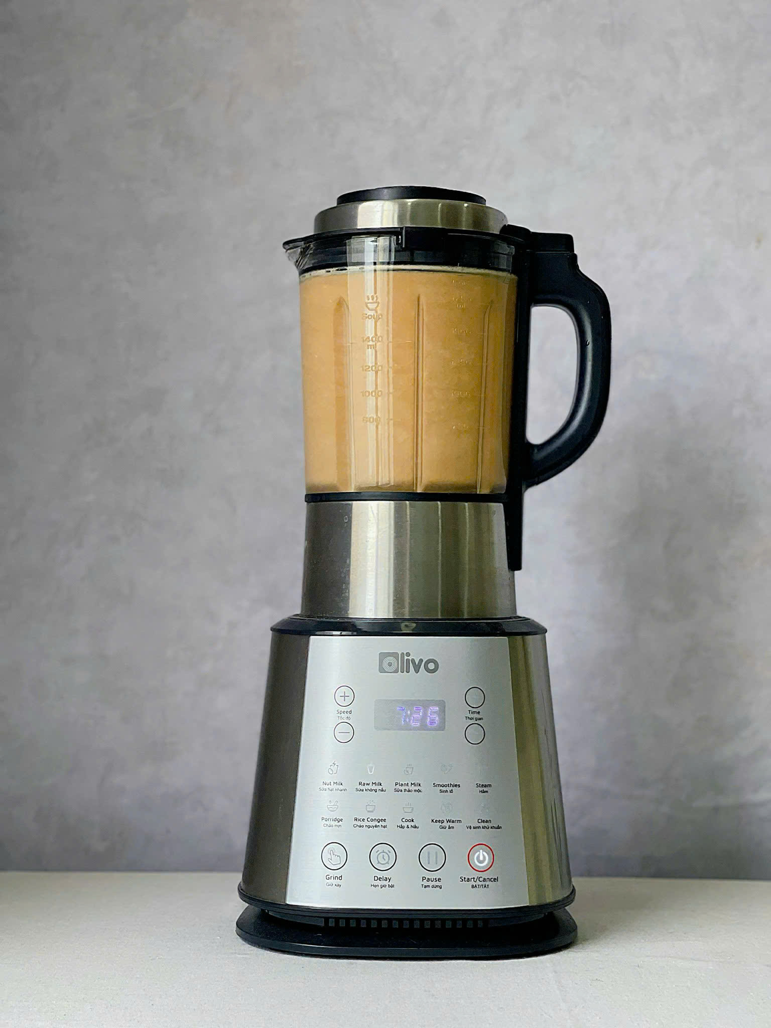 [Hàng chính hãng] Máy Làm Sữa Hạt OLIVO X20 PLUS – Phiên Bản Nâng Cấp Có Tới 3 Chức Năng Nấu Sữa, Tạm Dừng Thông Minh, Công Suất Lớn, Chạy Êm