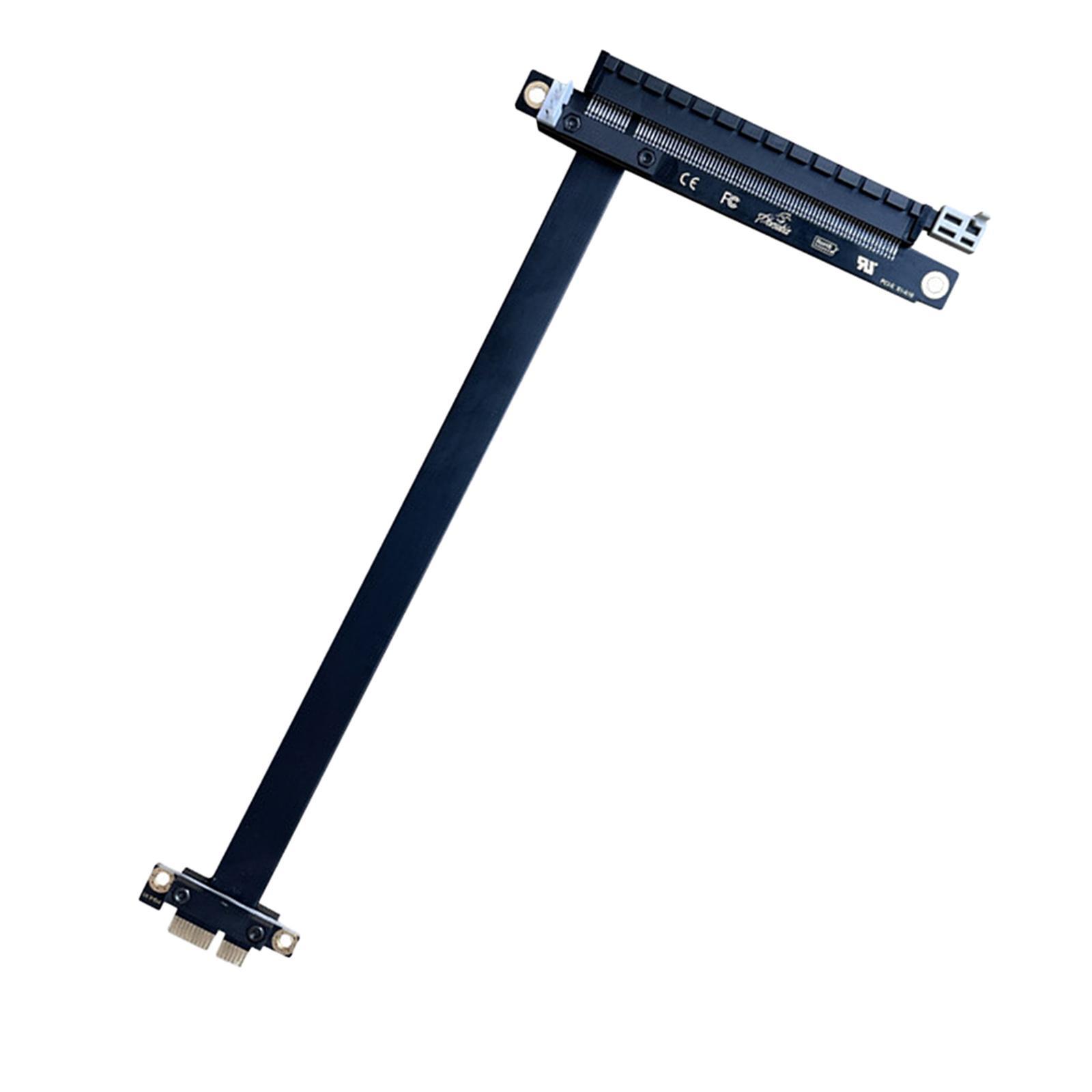 PCI-e 3.0 PCI Express Gen3 8Gbps 1X to 16X Extension Cable 180 Degree 20cm A