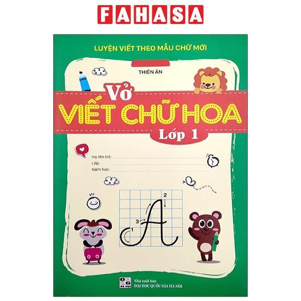 Vở Viết Chữ Hoa Lớp 1