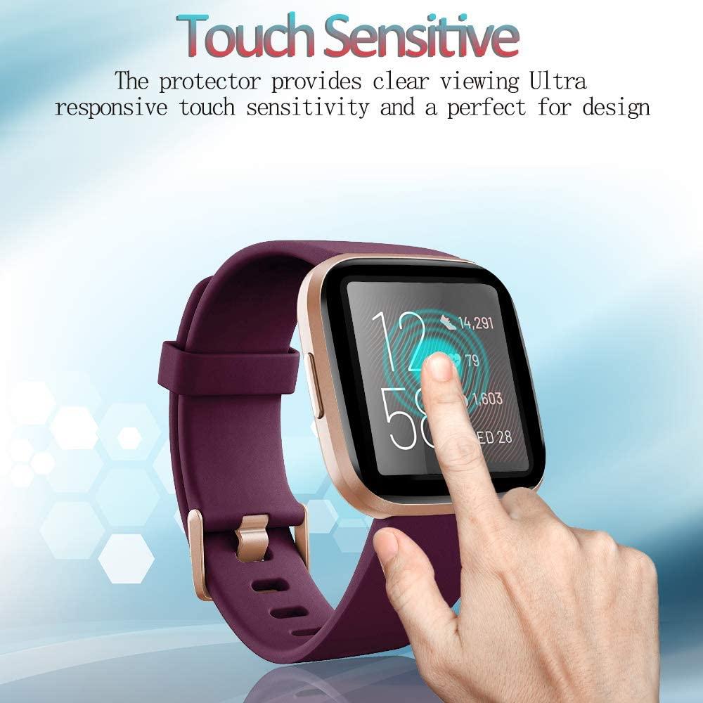 Miếng dán 3D bảo vệ màn hình cho đồng hồ thông minh Fitbit Versa 2 3