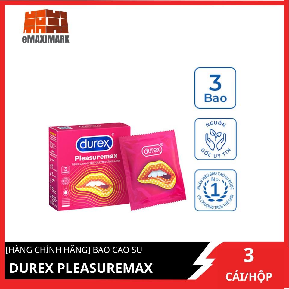 Bao cao su Durex Siêu mỏng Fetherlite (Đỏ) Hộp 3 cái