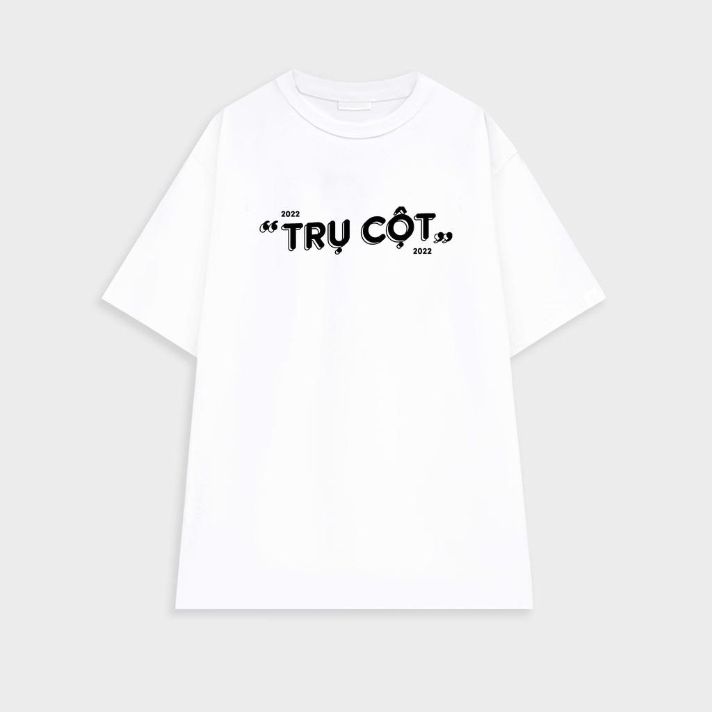 Áo đôi nam nữ unisex Trụ Cột Nóc Nhà đồ đôi nam nữ tay lỡ vải cotton