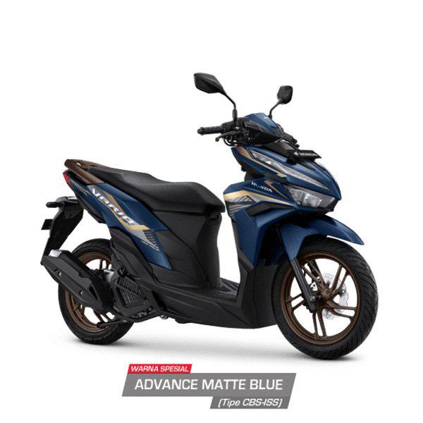 Ốp sườn Honda Vario 125 2023 màu xanh nhám chính hãng, bên trái 83600-K2V-N30MIB / bên phải 83500-K2V-N30MIB