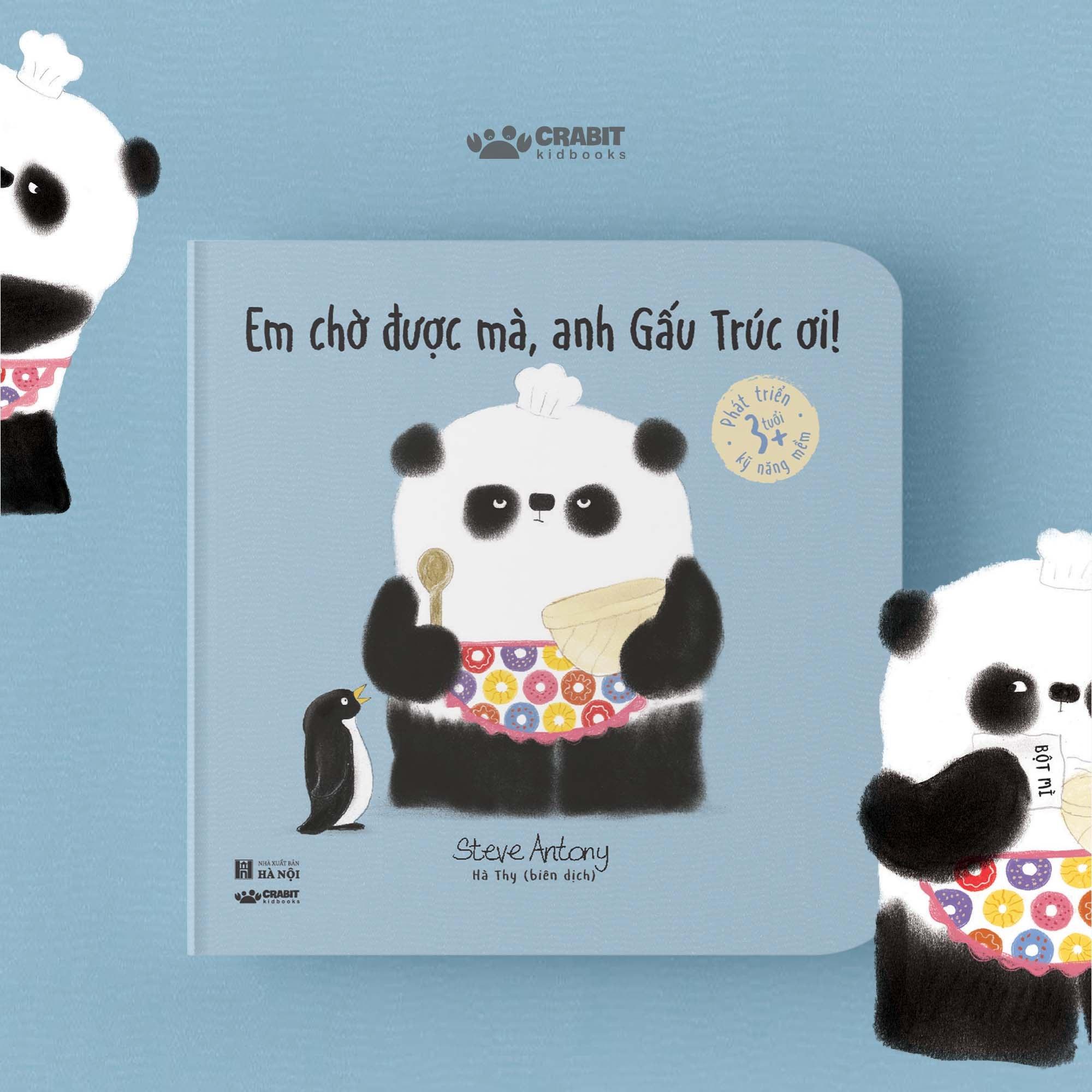 Em Chờ Được Mà, Anh Gấu Trúc Ơi! - Bìa Cứng
