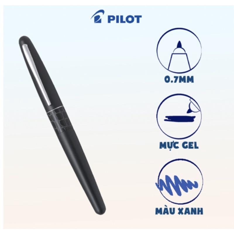 Bút Gel ký Pilot Mr 2 mực xanh BL-MR2-F-CDL-L, tip 0.7mm chính hãng cao cấp dành cho doanh nhân