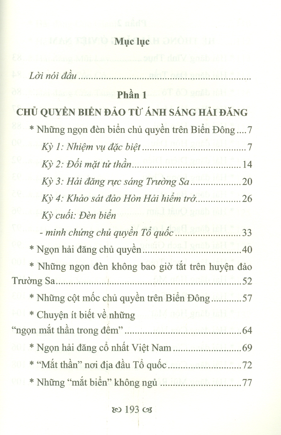 Ngọn Hải Đăng: Ánh Sáng Chủ Quyên Quốc Gia Trên Biển