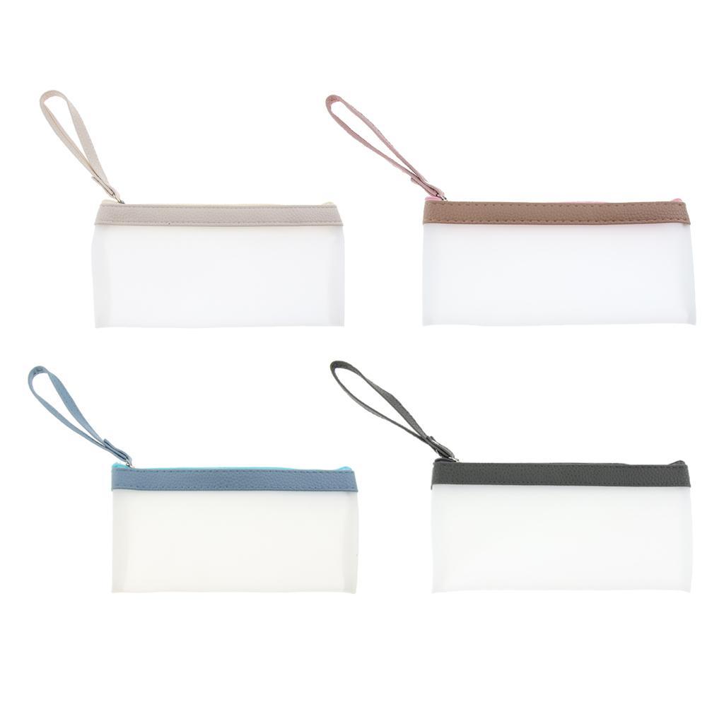 Modern Zipper Pen Bag Pencil Case Cosmetic Pouch Brush Storage Bag