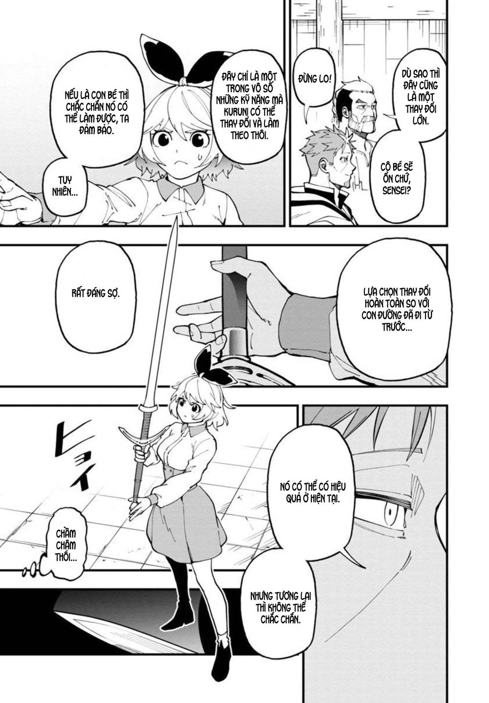 ông chú làng quê trở thành thánh kiếm - dủ chỉ là một thầy giáo kiếm thuật ở quê nhưng đám đệ tử vẫn không buông tha chapter 12 25