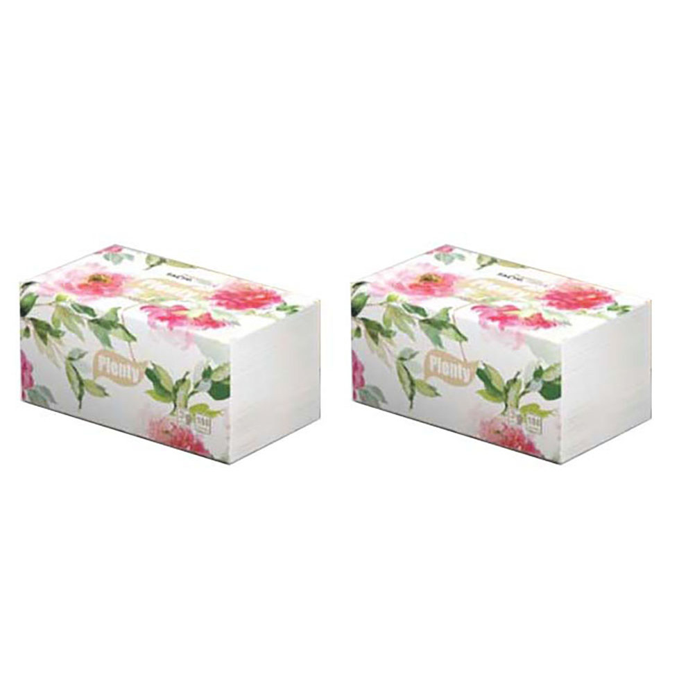 Combo 2 gói Khăn Giấy Rút Cao Cấp Hiệu PLENTY