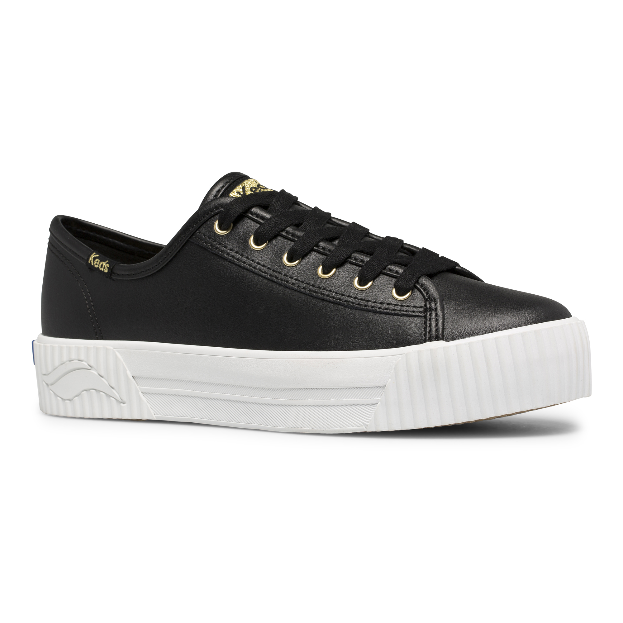 Giày Keds Nữ- Triple Kick AMP Leather Black- KD064549