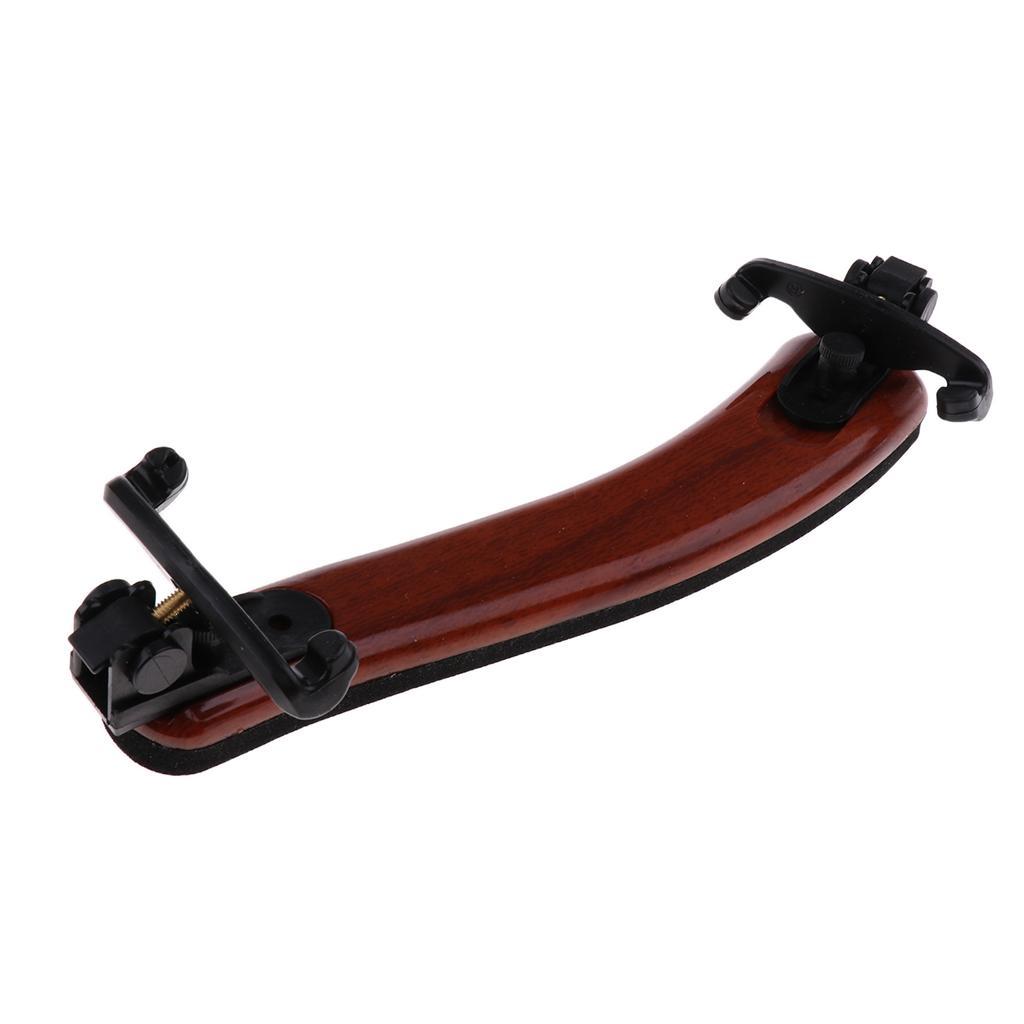 Wood Violin Shoulder Rest Foam Padding Support Violin Replacement 4/4-3/4