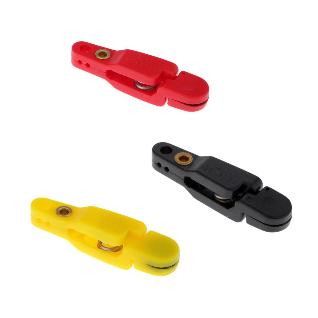 40Pcs Offshore Fishing Adjustable Planer Board Snap Release Clips for Weights, Kite Line Clips