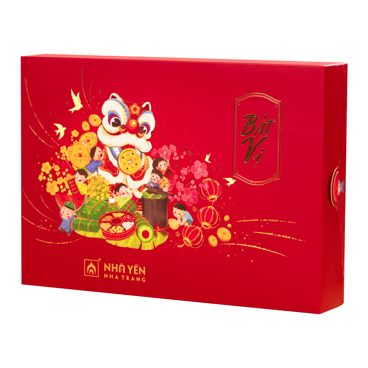 Đặc Sản Khánh Hòa - Nước Yến Sào Bát Vị - Nhà Yến Nha Trang - Hộp 8 Lọ - Tổ Yến Chưng Sẵn - Nước Yến Chưng Sẵn - Hàng Chính Hãng