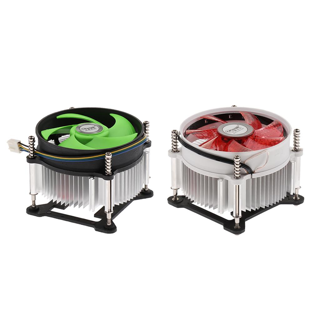 4Pin Computer CPU Cooling Cooler Fans Case Quiet Heatsinks 90x90mm