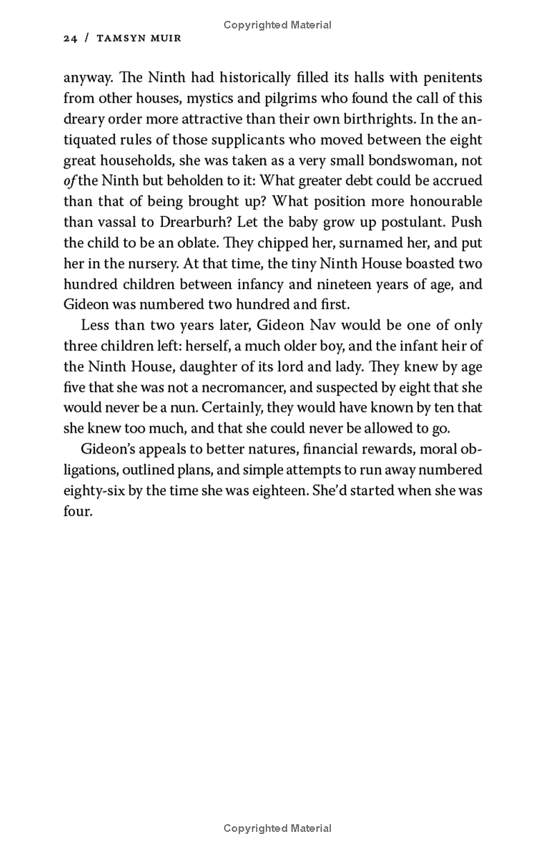 Gideon The Ninth (The Locked Tomb, Book 1)