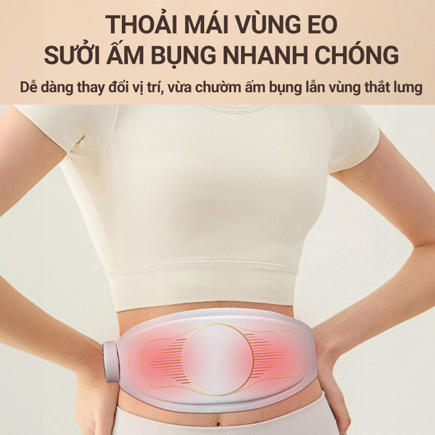 máy massge bụng EMS, máy massage tan mỡ bụng,hỗ trợ giảm đau nhức vùng thắt lưng, lấy lại vóc dáng