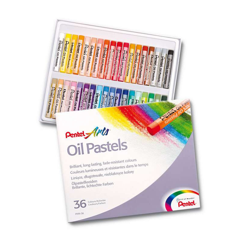 Sáp Màu Dầu Pentel 36 Màu