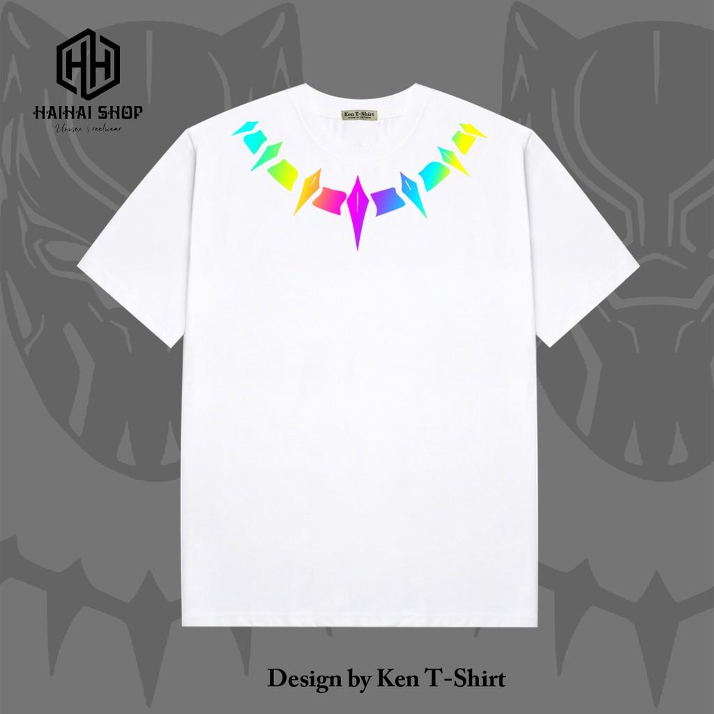 ÁO THUN Phản Quang BÁO ĐEN Quanh Cổ, Ken T-shirt KIS OFFICIAL
