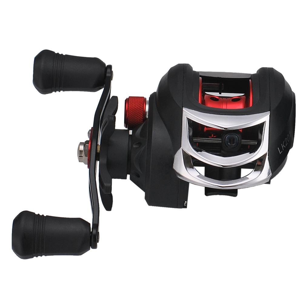 Máy câu cá Baitcasting Reel vòng bi 17+1 , tốc độ cao