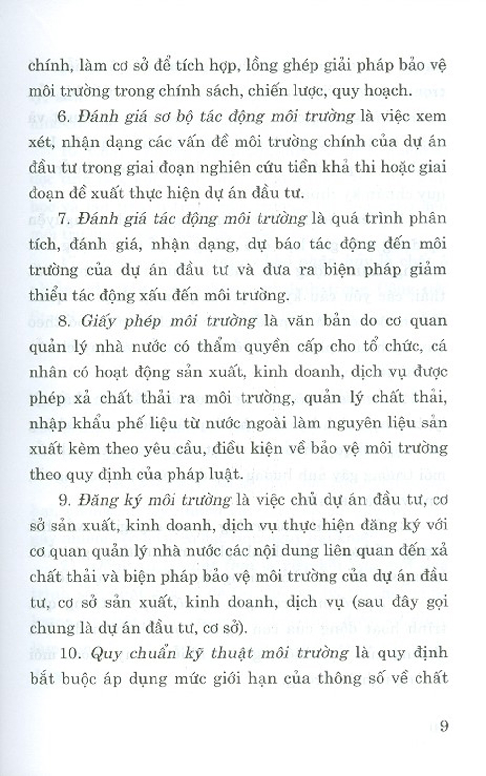 Luật Bảo Vệ Môi Trường