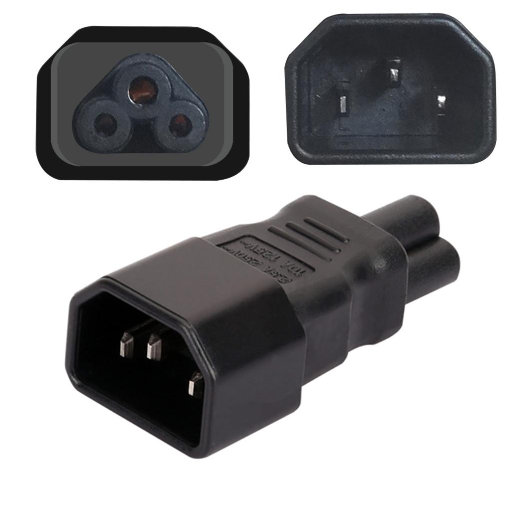 IEC320 C14 Để C5 PDU Bộ Lưu Điện Cắm Nữ Điện Chuyển Đổi