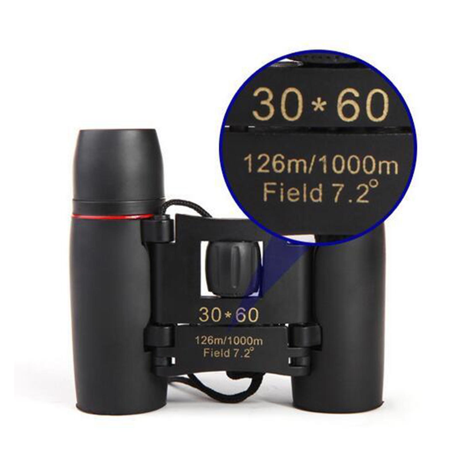 Mini 30 x 60 Zoom Night Vision Binoculars HD Telescope