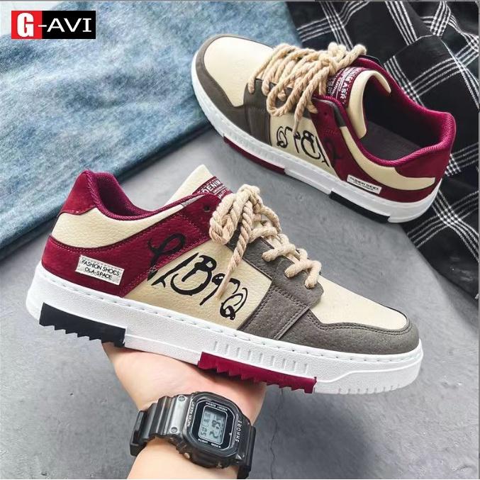 Giày thể thao nam, giày Sneaker nam kiểu dáng trẻ trung, phong cách cá tính AVi - C05