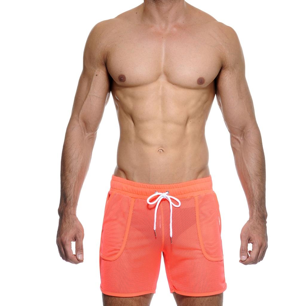 Quần shorts nam sporty STUD mesh shorts RW1053BBS08