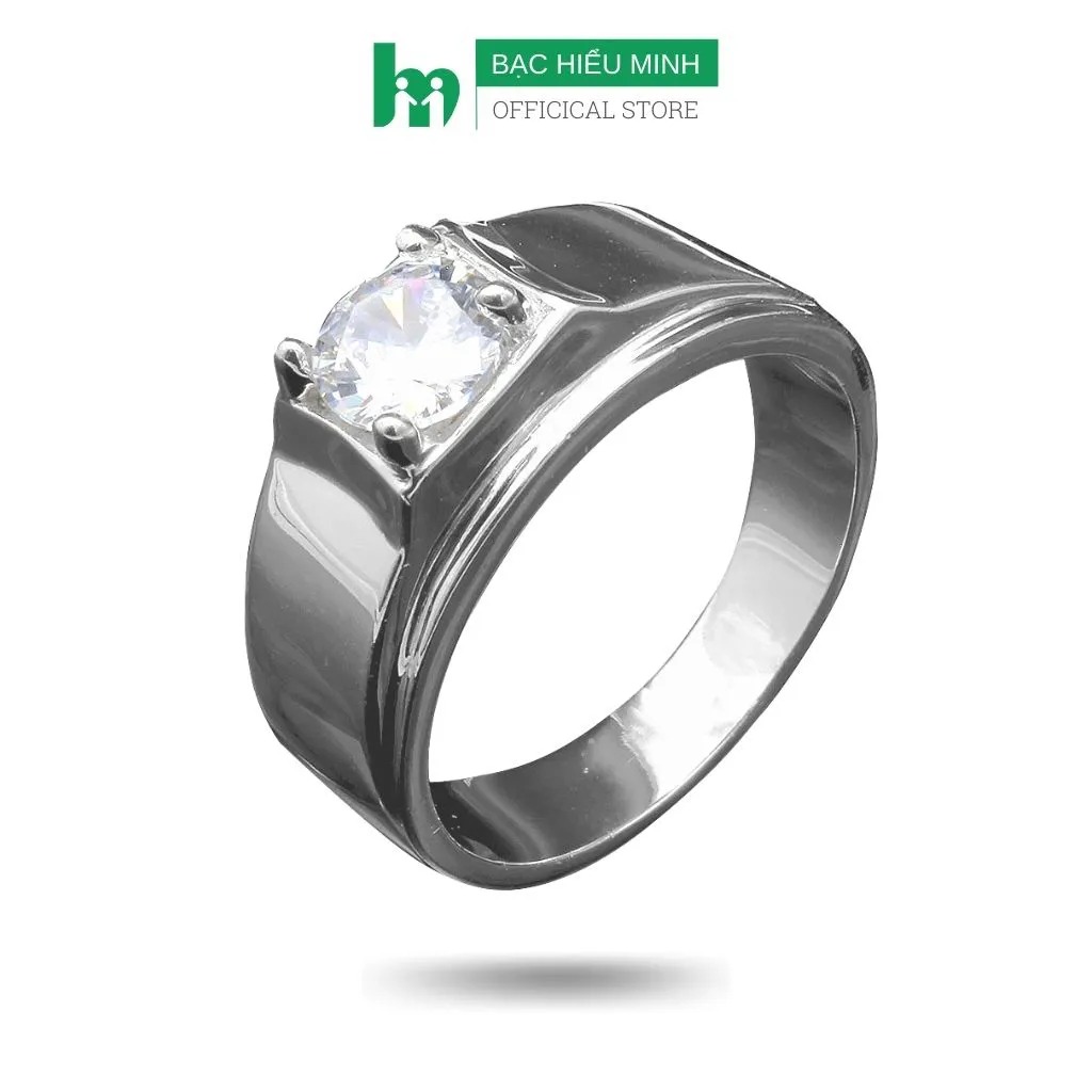 Nhẫn Nam Bạc Hiểu Minh NA508 - Bảo Hành Vĩnh Viễn