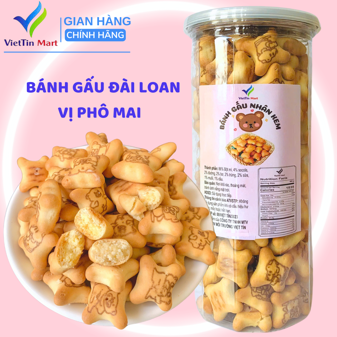Bánh Gấu Đài Loan 400g VietTin Mart