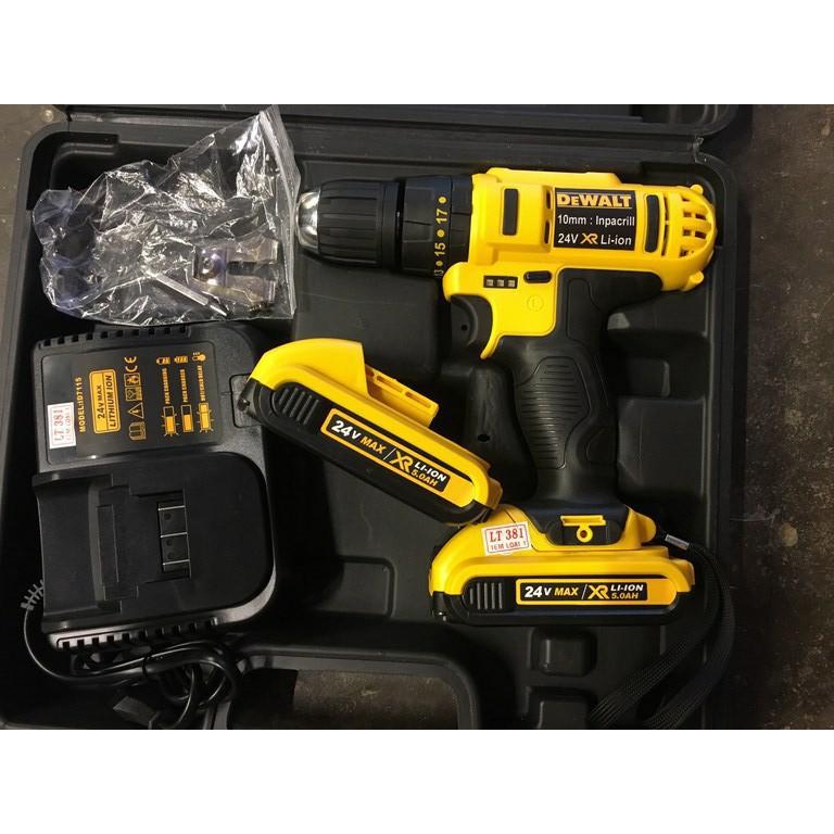 KHOAN PIN DEWALT _24V _NHẬP KHẨU