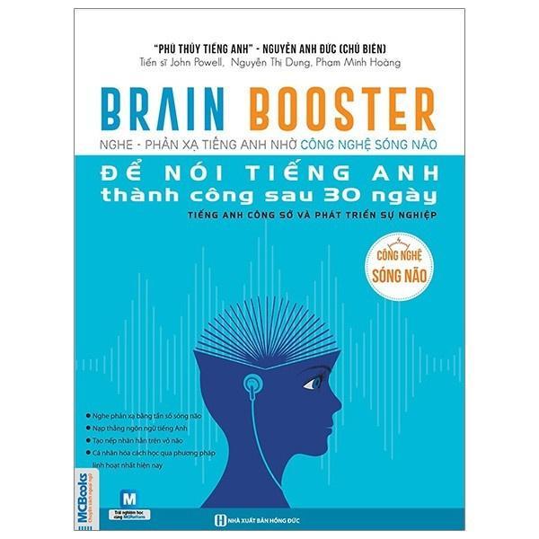 Sách - Brain Booster Nghe Phản Xạ Tiếng Anh Nhờ Công Nghệ Sóng Não - Tiếng Anh Phát Triển Sự Nghiệp - MCBooks