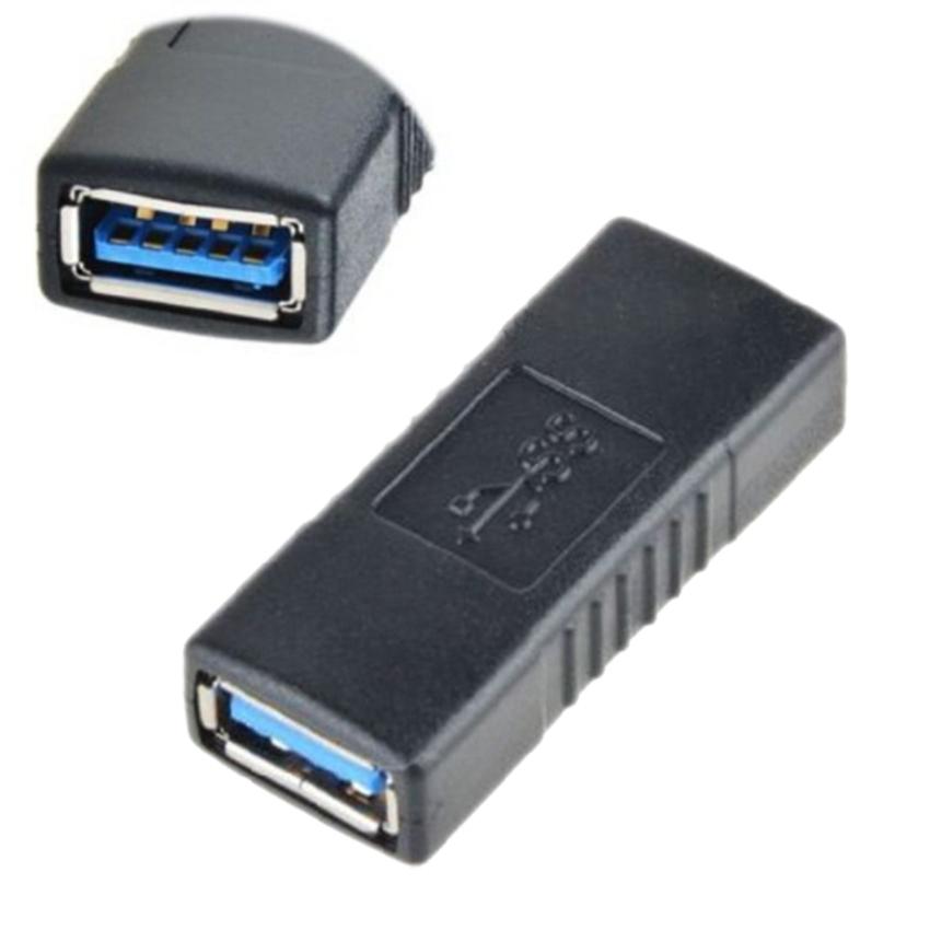 USB 3.0 Female to Female Connector Adapter Coupler Gender Changer Hub Useful