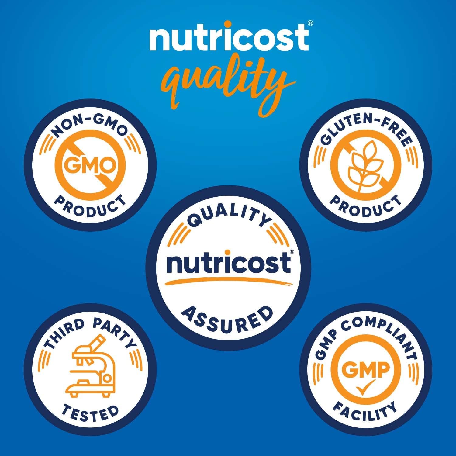 Nutricost Melatonin 5mg (240 Viên) - Giảm Mệt Mỏi, Căng Thẳng Khi Tập Luyện, Cải Thiện Giấc ngủ