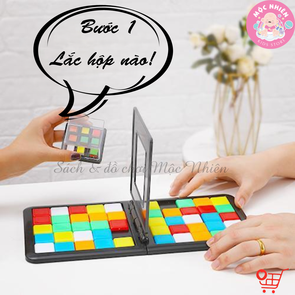 Đồ Chơi Rubik thi đấu đối kháng - Đại Chiến Board Game Magic Block ME-038 - Battle Rubik's Cube