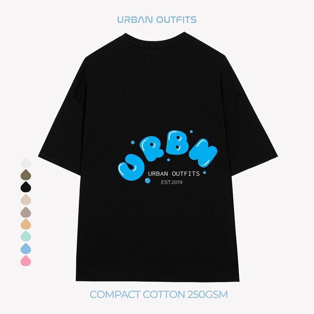 Áo Thun Tay Lỡ Form Rộng URBAN OUTFITS ATO114 Local Brand In URBN 2 Mặt ver 2.0 Chất Vải 100% Compact Cotton 250GSM