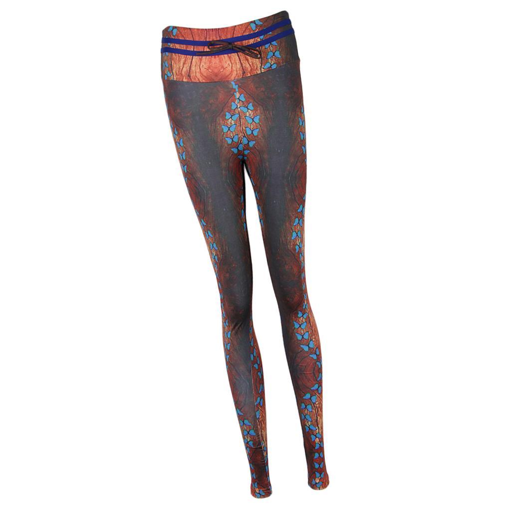 High Waist Workout Leggings For Women Lightweight Printed Tights Sport Pants