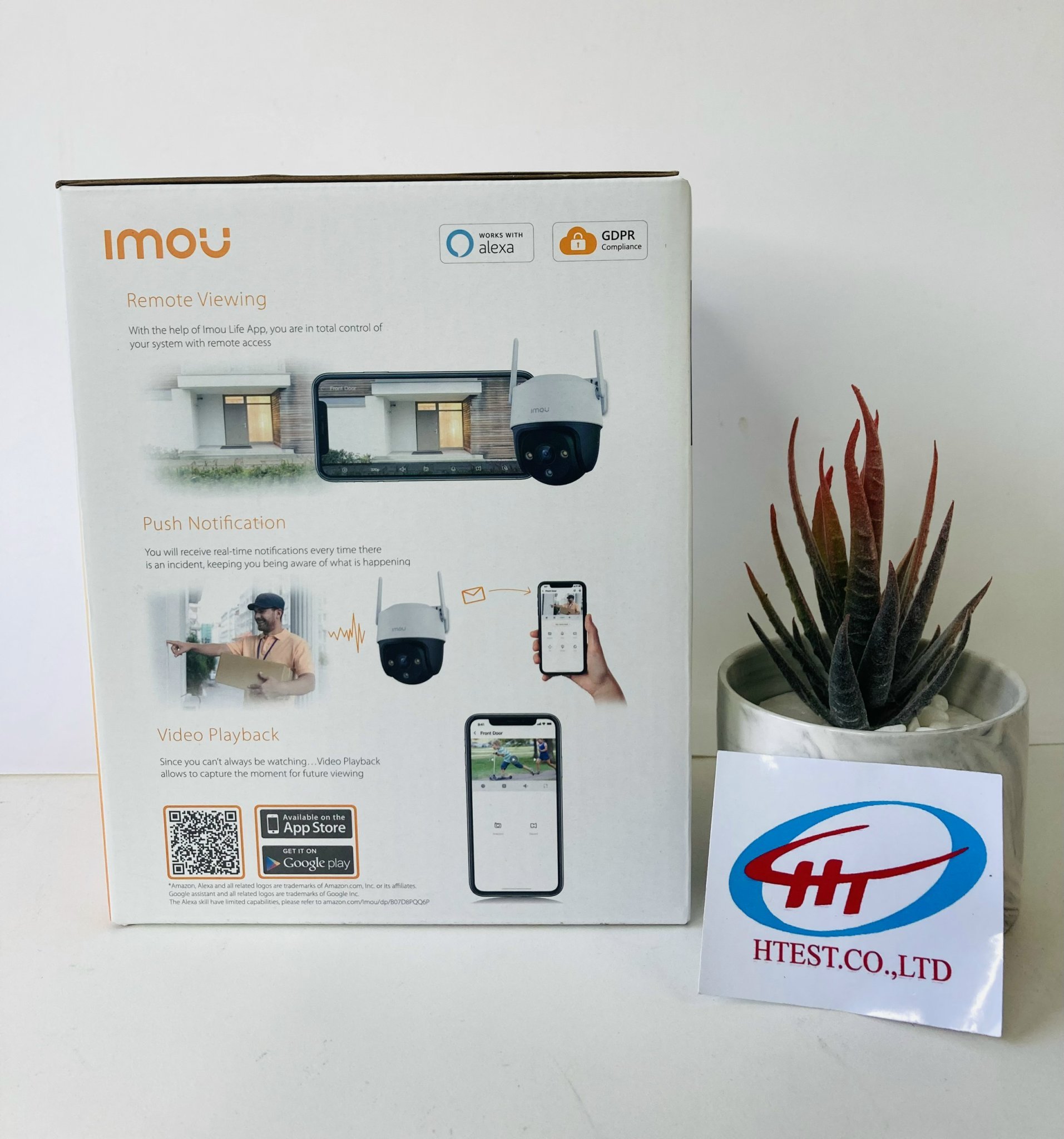 Camera IMOU IPC-S21FP, (2MP), có MIC, LED, Full Color - Hàng chính hãng