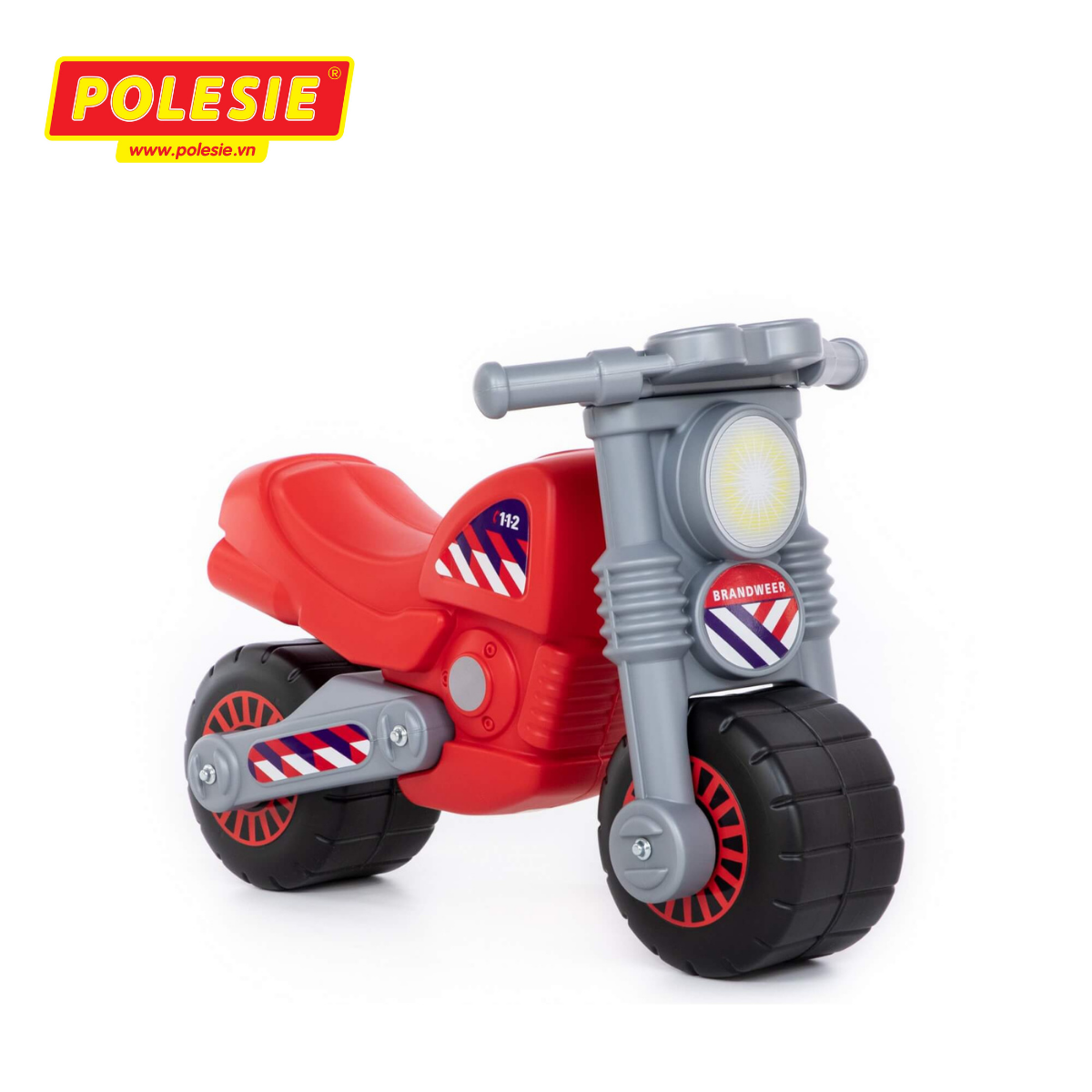 Xe chòi chân mô tô Brand 78650 màu Đỏ - Polesie Toys