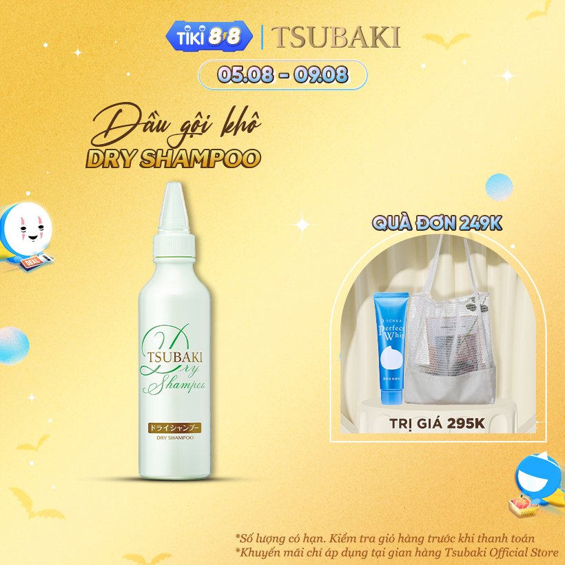 Dầu gội khô Tsubaki Dry Shampoo 180ml