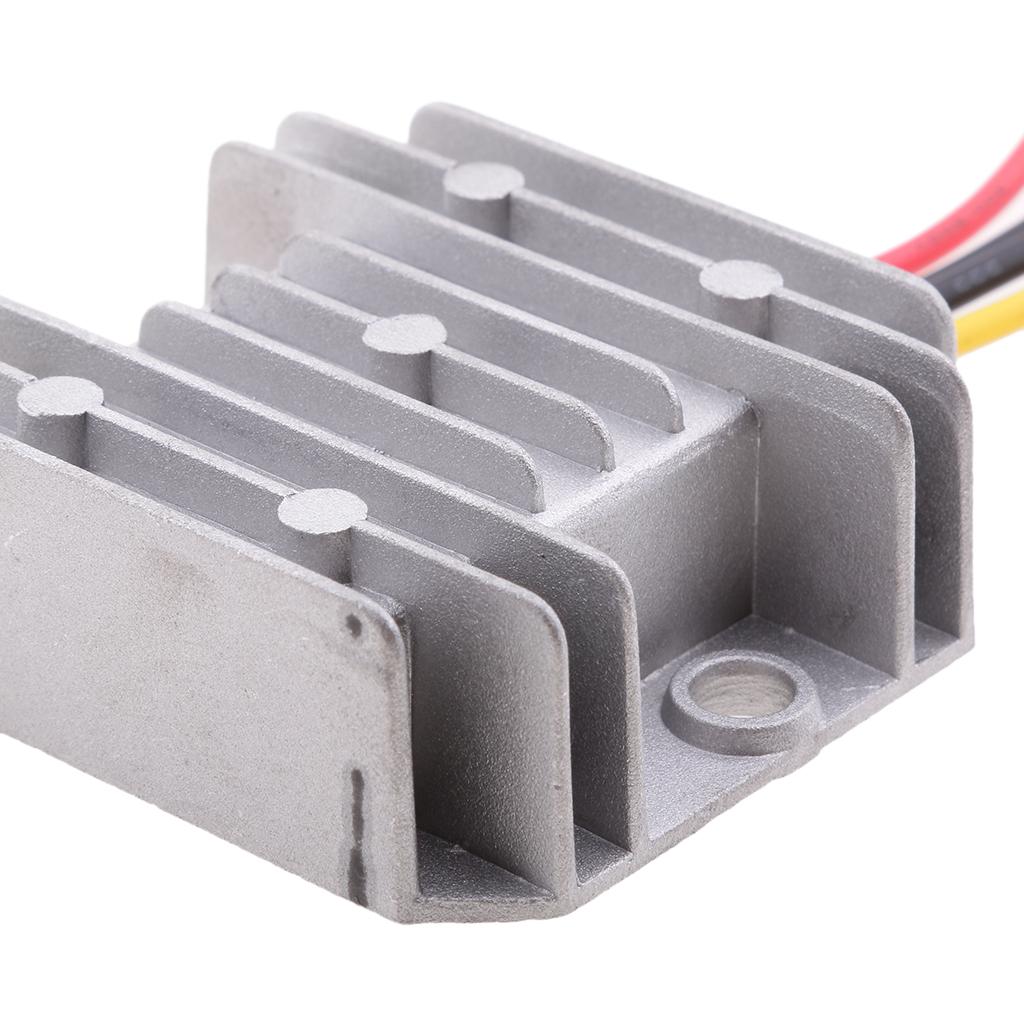 DC12V/24V to DC 5V 5A 25W Waterproof Car Power Supply Module Voltage Converter Regulator Transformer