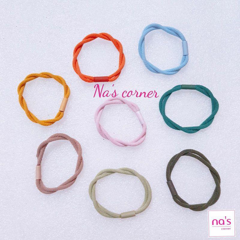 Combo 5 sợi Thun cột tóc đẹp rẻ nhiều mẫu đơn giản Chun buộc tóc dễ thương